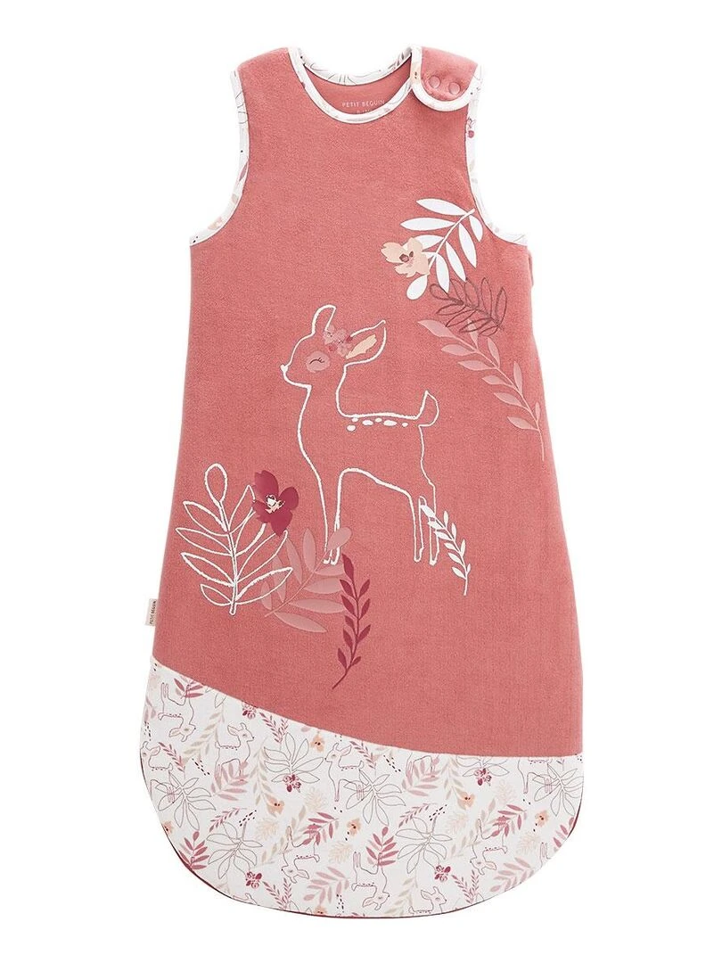 Gigoteuse TOG 2 en velours Oma Biche Rose