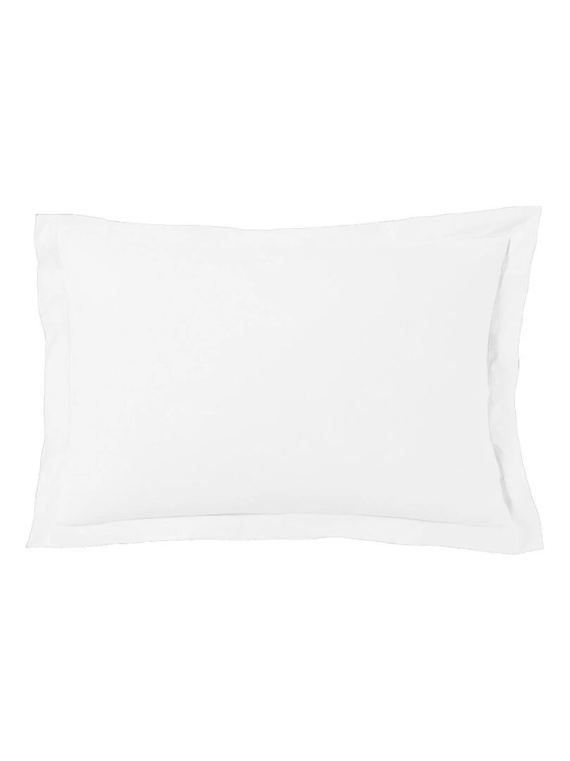 Blanc Avenue Taie D'oreiller 50x70 Cm Satin De Coton Blanc