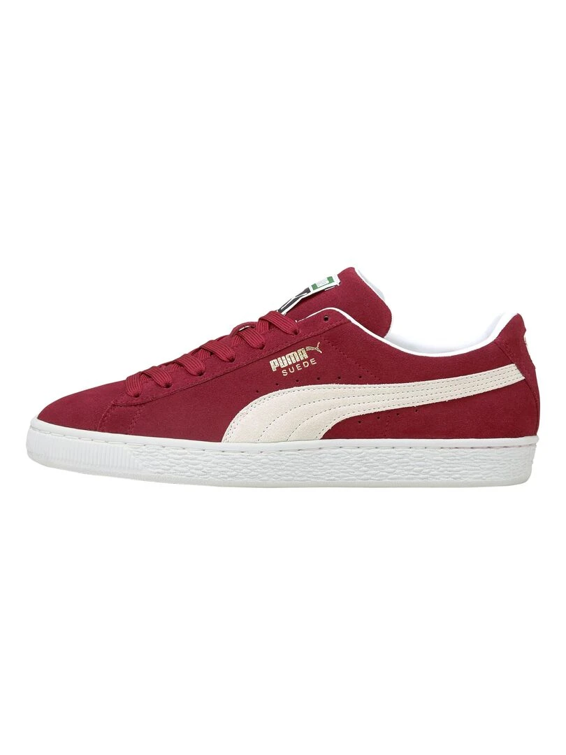 Basket Cuir Puma Suede Classic XXI Homme Rouge
