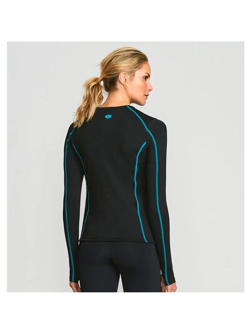 Rash Guard Movimentando se UPF 50+ UV Line   Noir