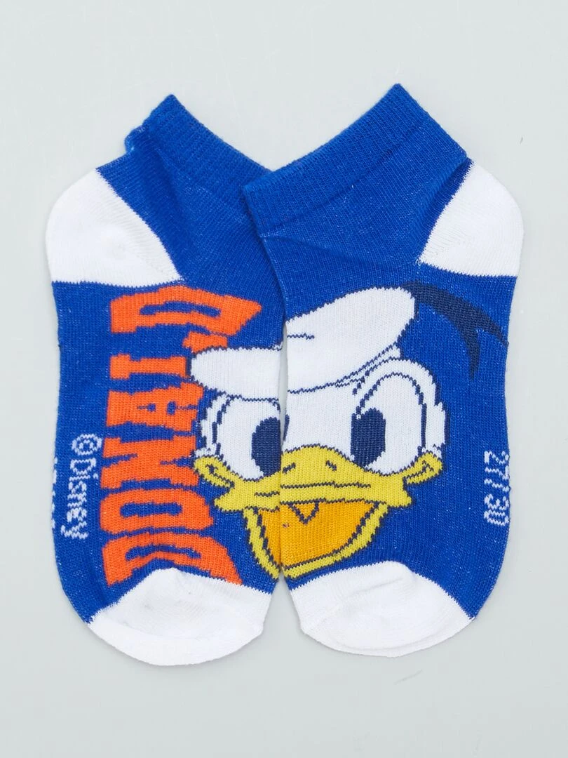 Lot de chaussettes 'Mickey et ses amis'   3 paires   Rouge/bleu