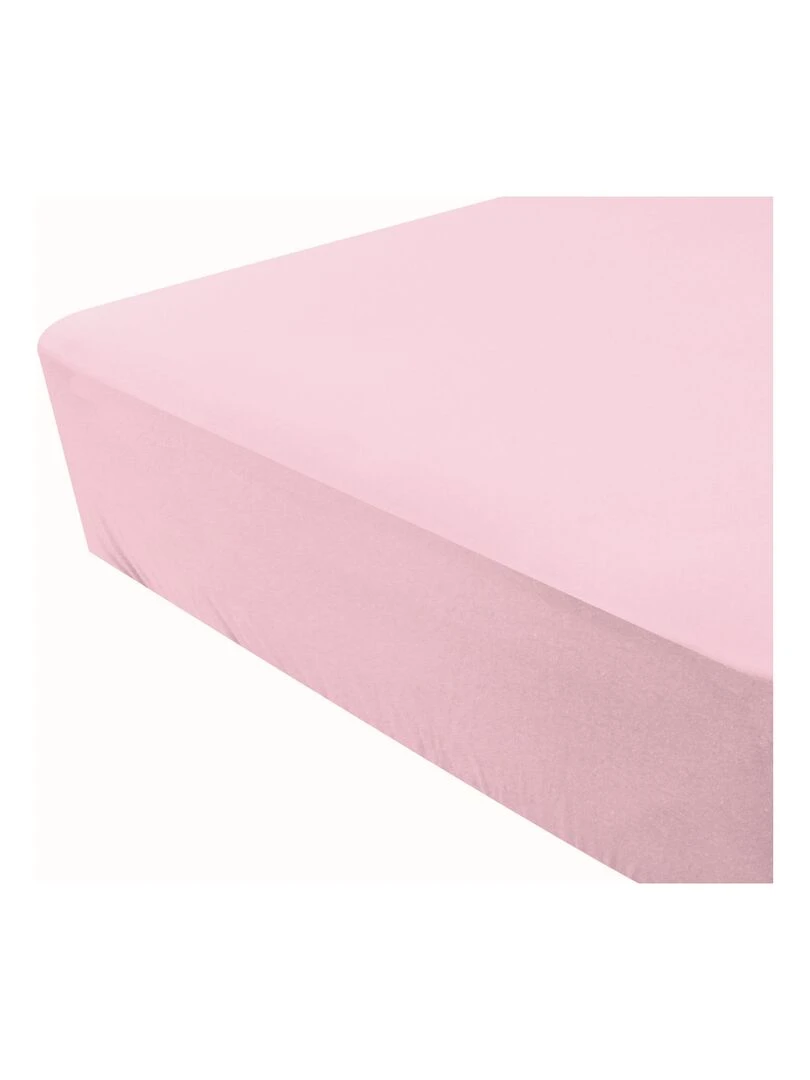 Drap housse imperméable 2 en 1 Rose clair