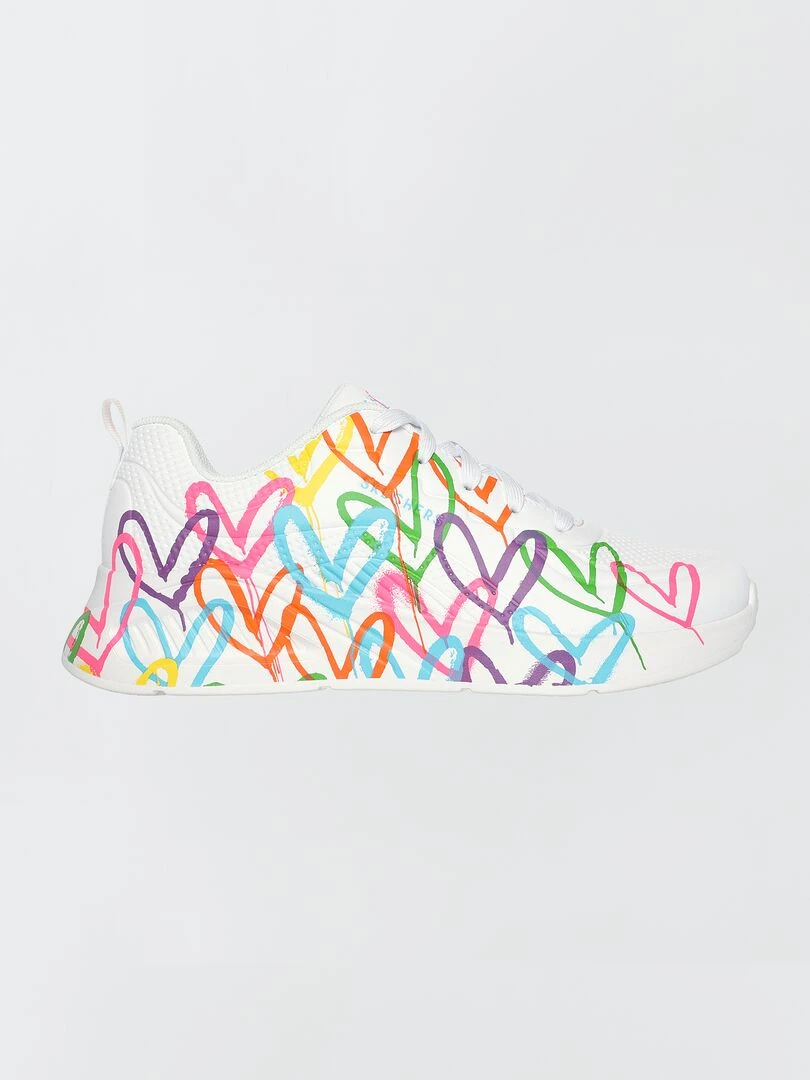 Baskets 'Skechers Uno Lite' blanc