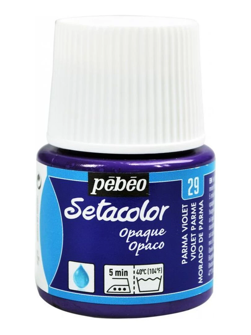 Peinture textile Setacolor opaque Violet 45 ml N/A