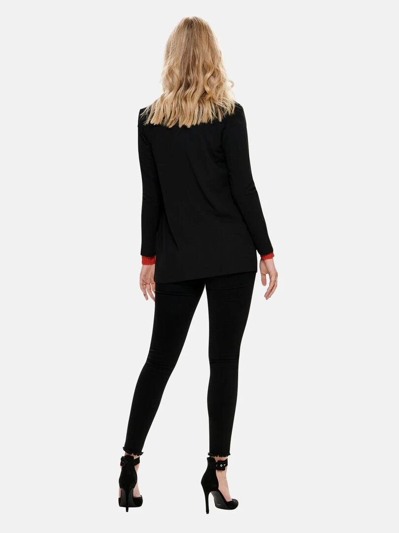 Veste blazer fluide   noir