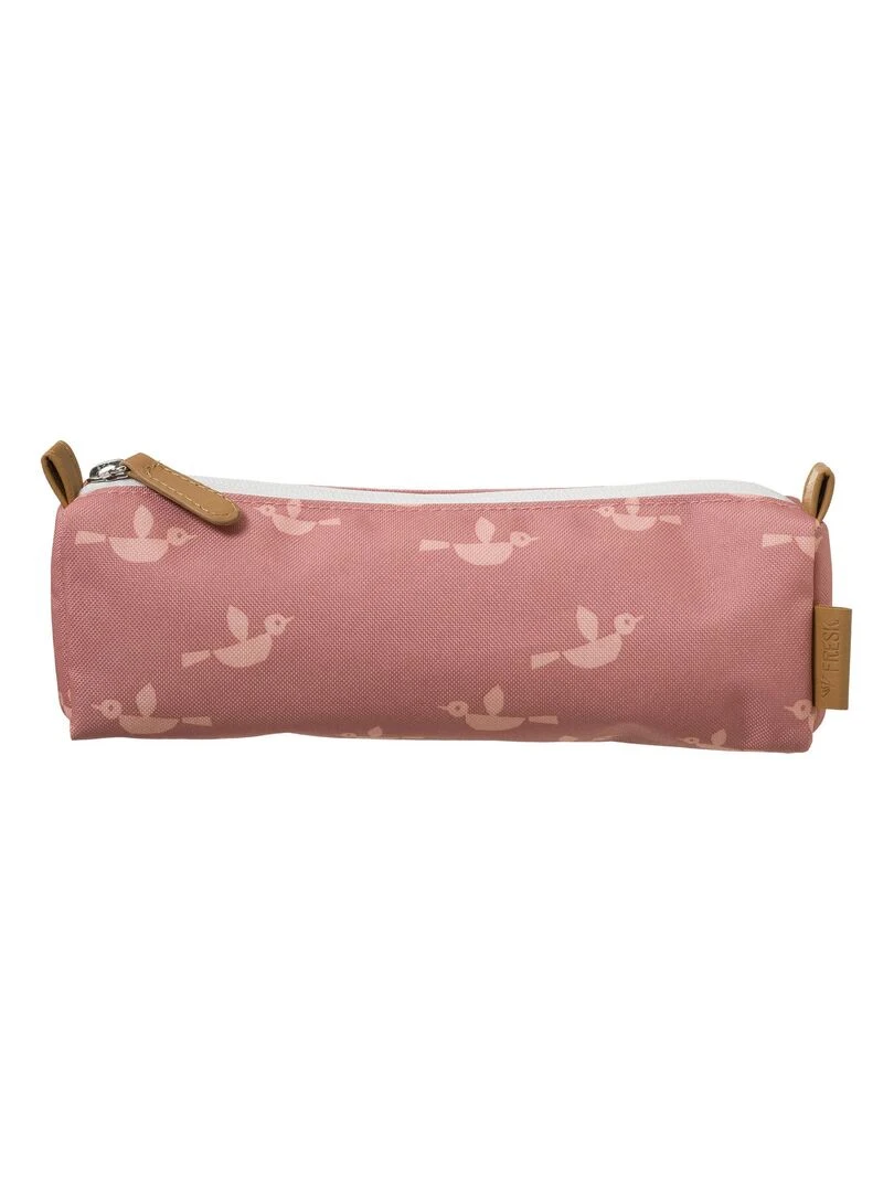Trousse scolaire Oiseau Rose