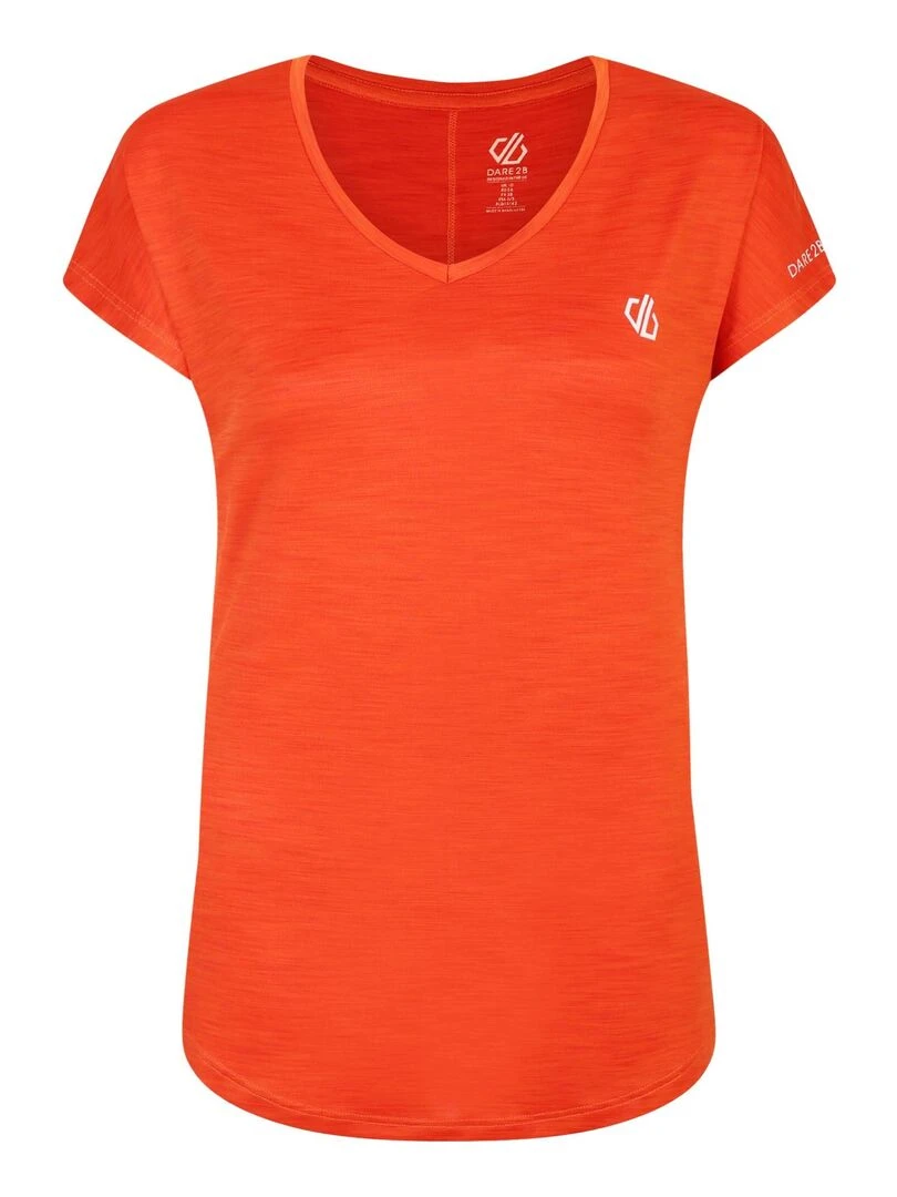 Dare 2B T shirt de sport Rouge brique