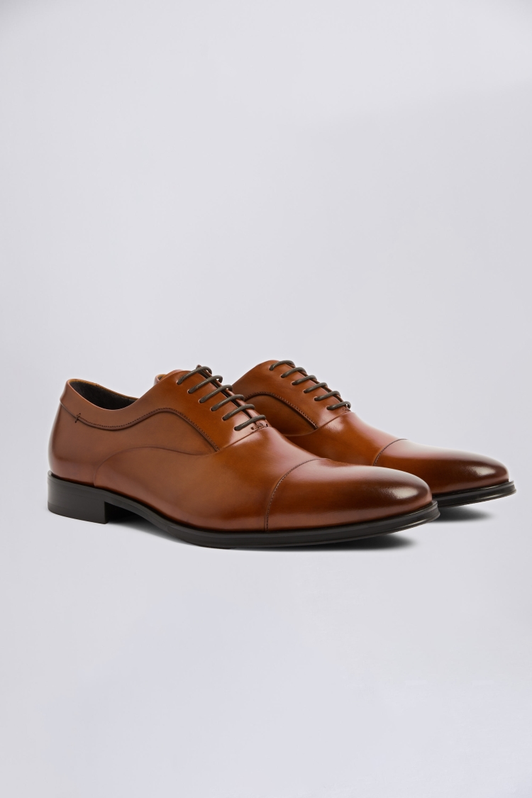 John White Guildhall Tan Oxford Shoes Buy Online at Moss