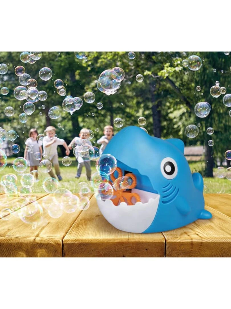 Requin à bulles de savon Bleu