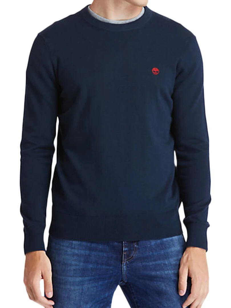 Sweat Timberland Williams River Crew Bleu