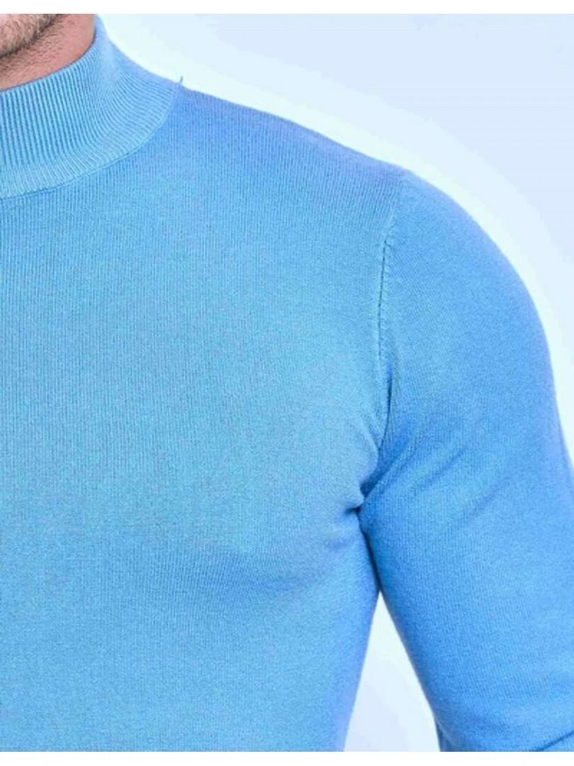 Pull manches longues Kebello   Bleu ciel
