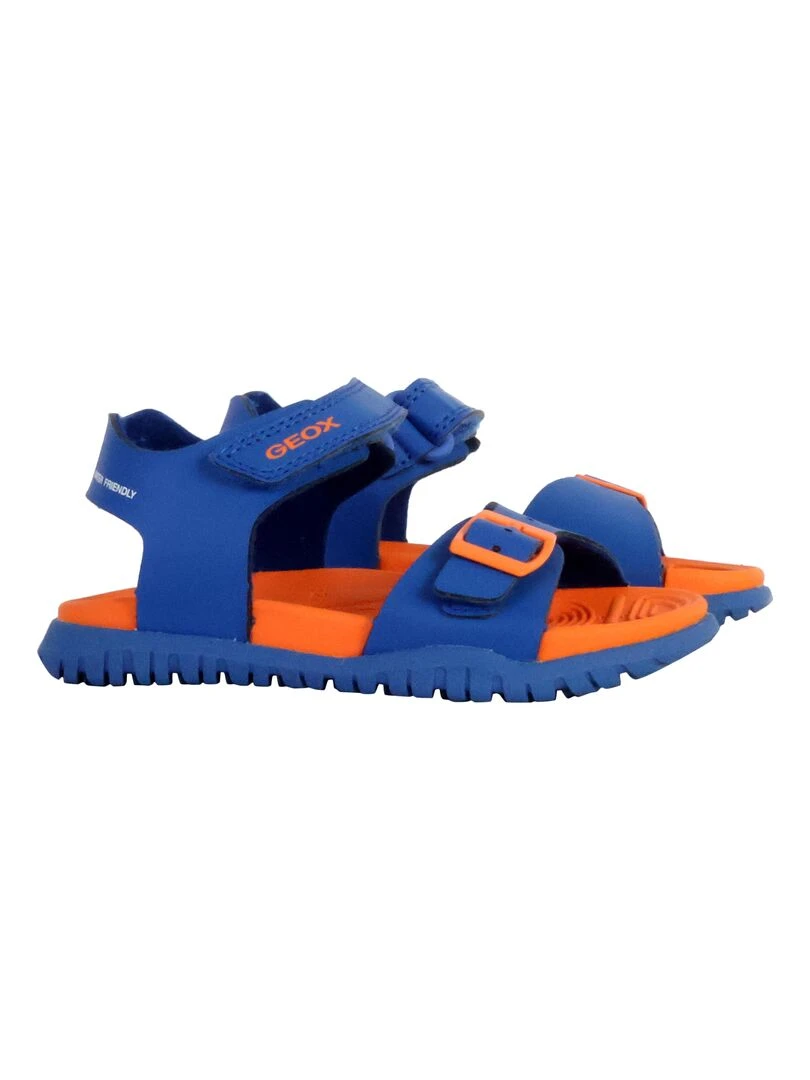 Sandale à Scratch Plate Geox Enfant Fusbetto   Bleu