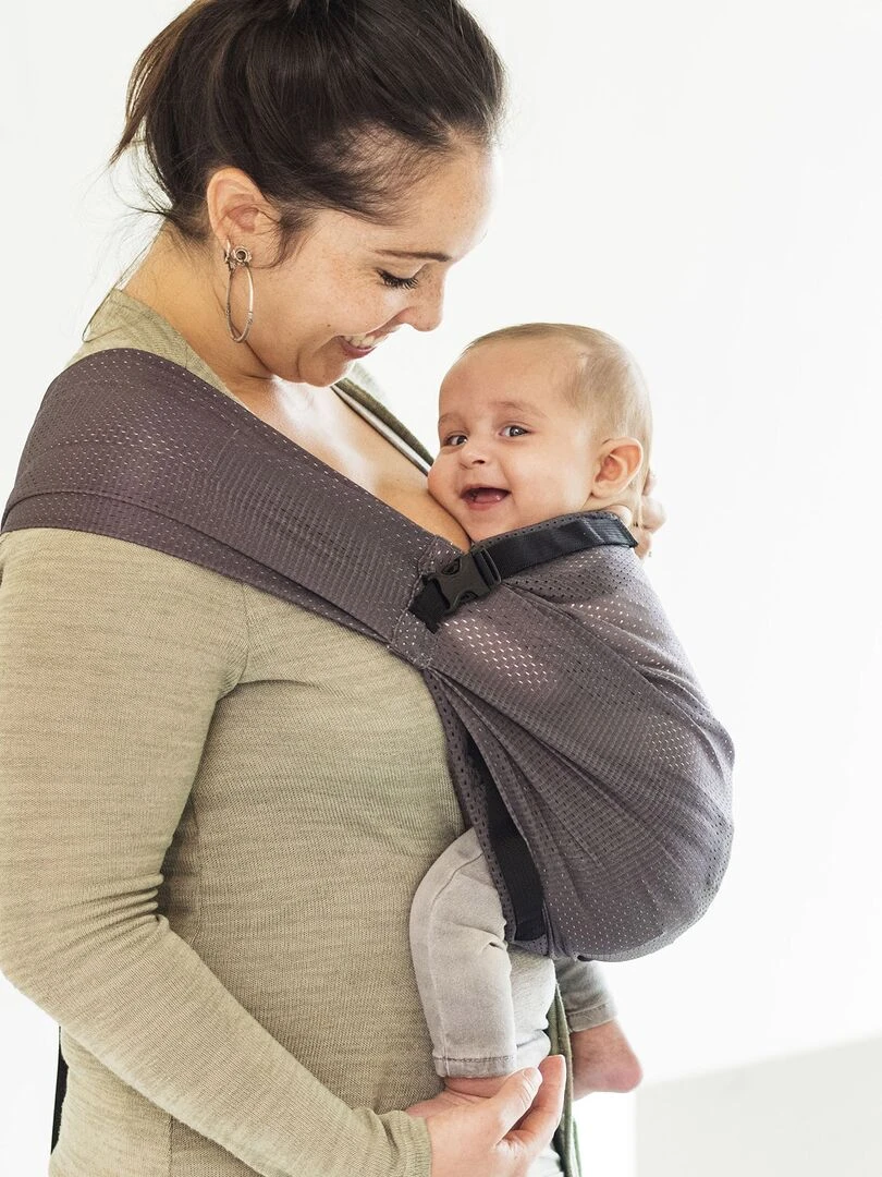 Porté bébé Mini Sling gris   Gris