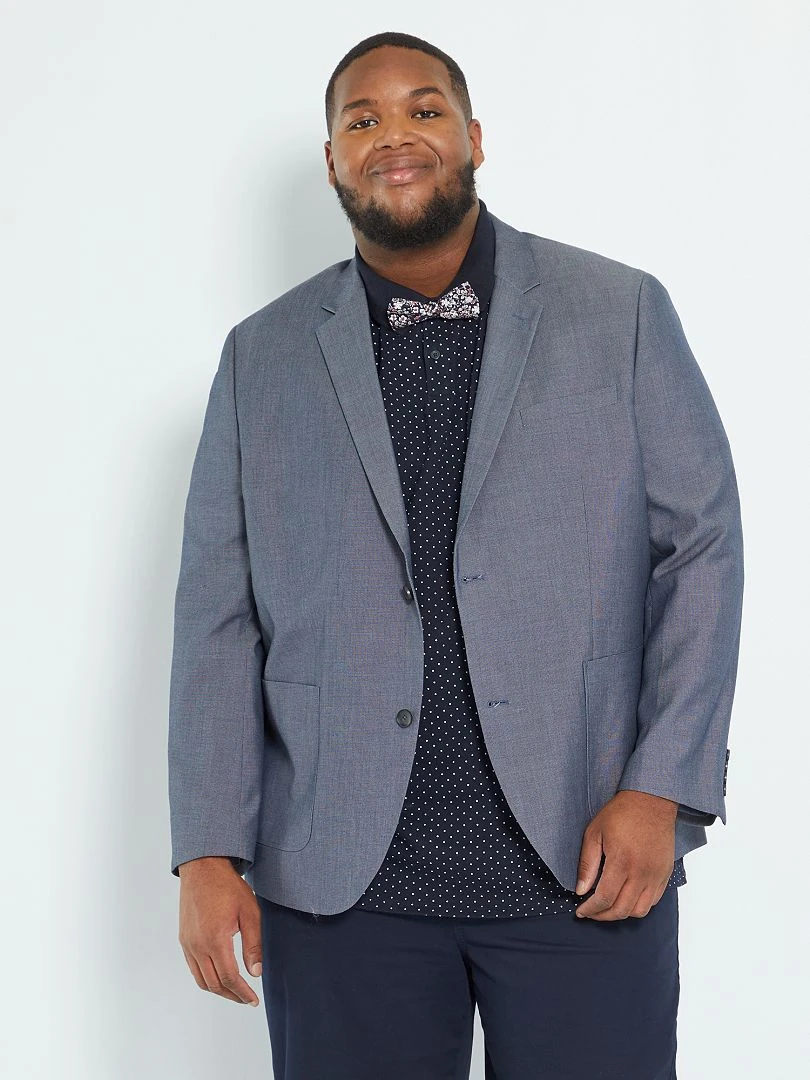 Veste de costume regular   bleu noir