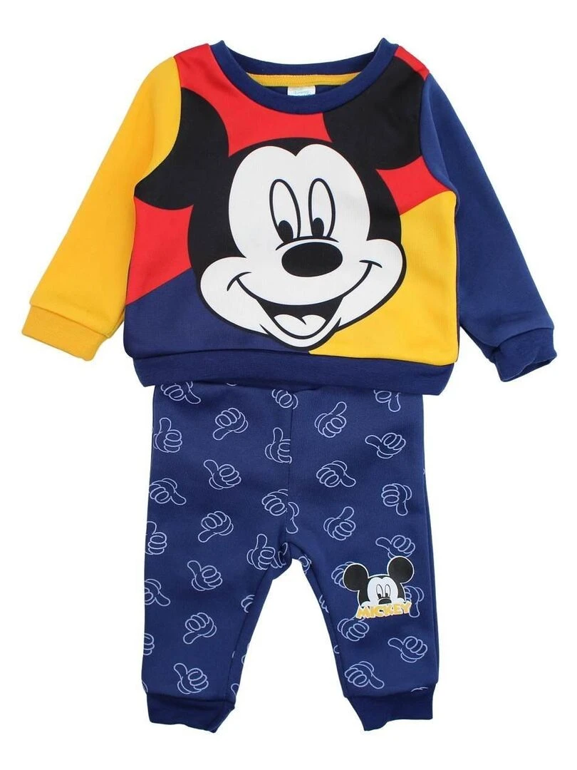 Disney Jogging bébé garçon imprimé Mickey Bleu