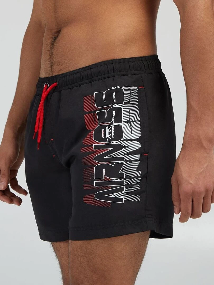 SHORT DE BAIN BRAND Airness Noir