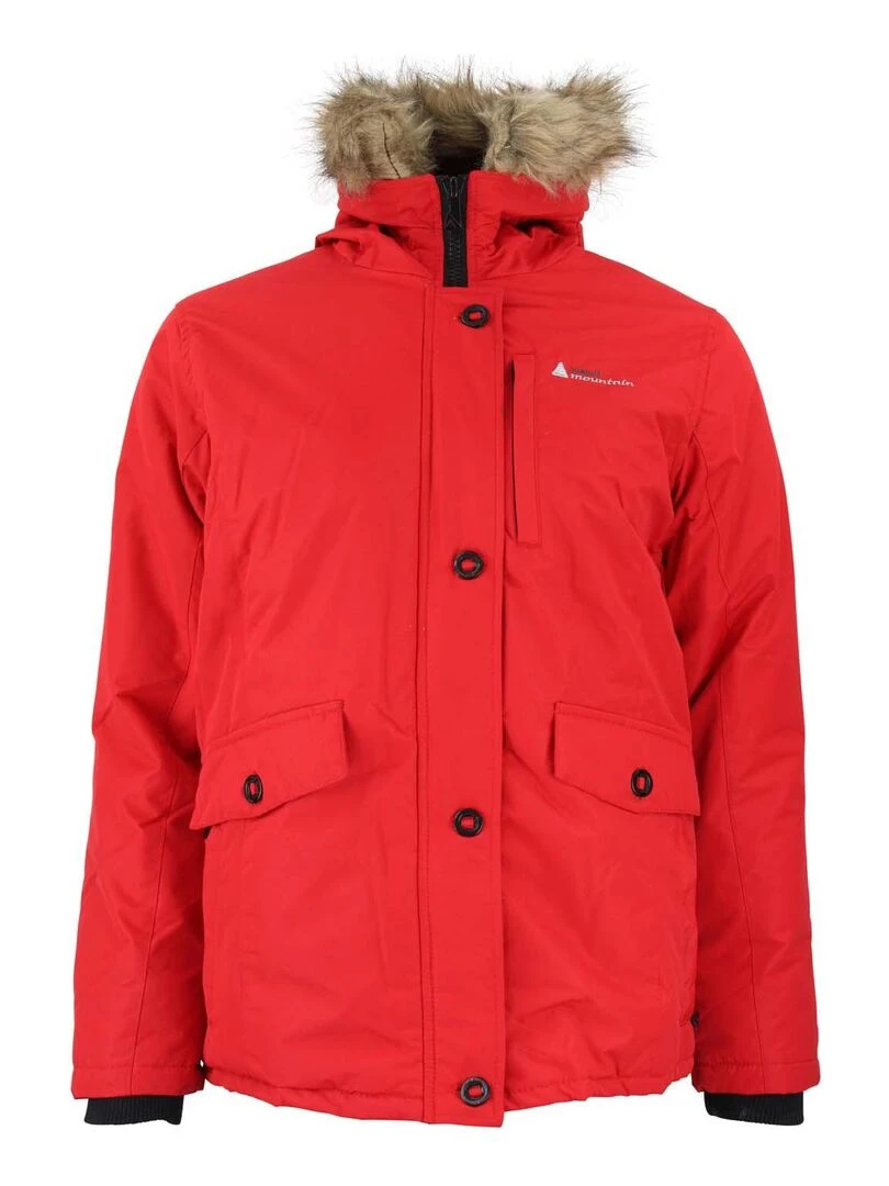 Parka de ski fille GALAVA PEAK MOUNTAIN Rouge