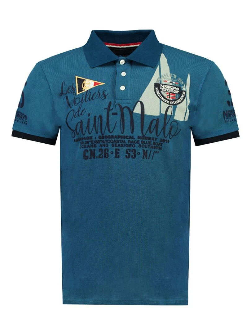 Polo 'Geographical Norway' 'Kalo' Bleu