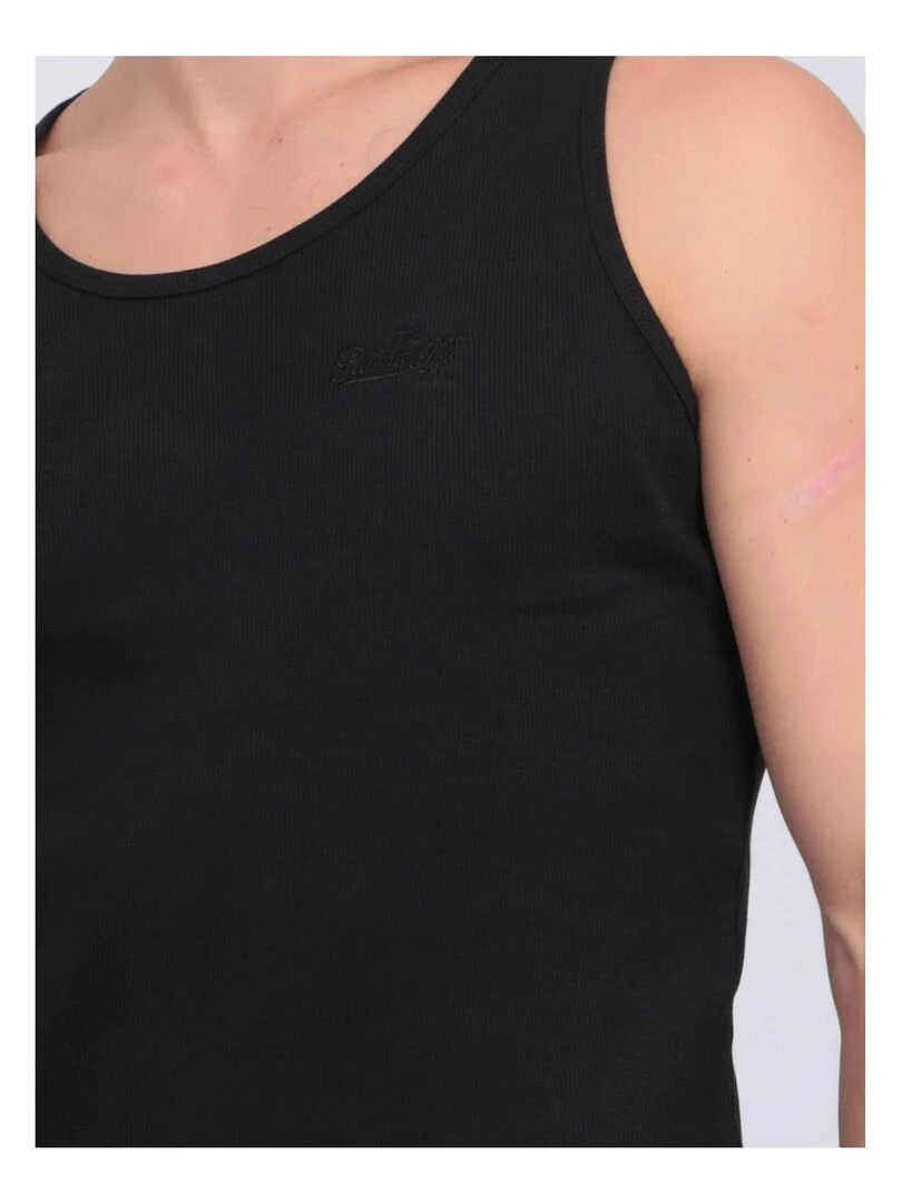 Débardeur pur coton organique WILFRIED III   Noir