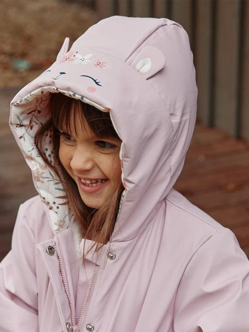 Manteau bébé Rosa   Rose