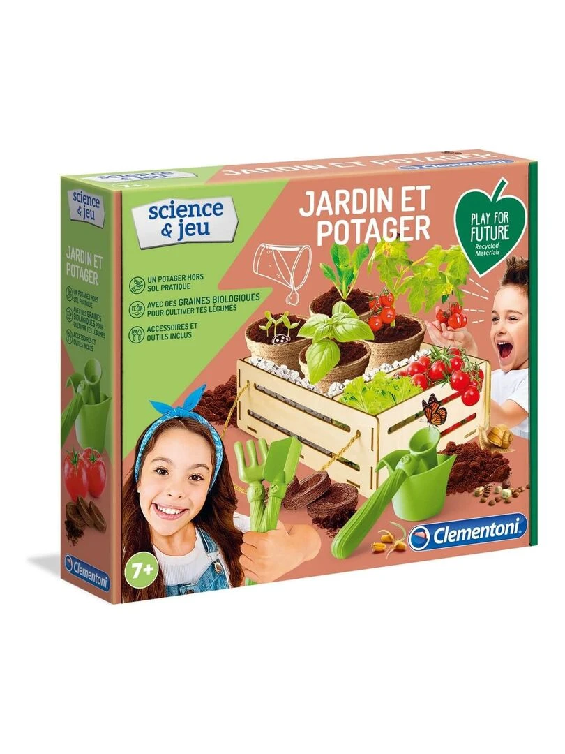 Kit science et jeu : Play for Future : Jardin potager N/A