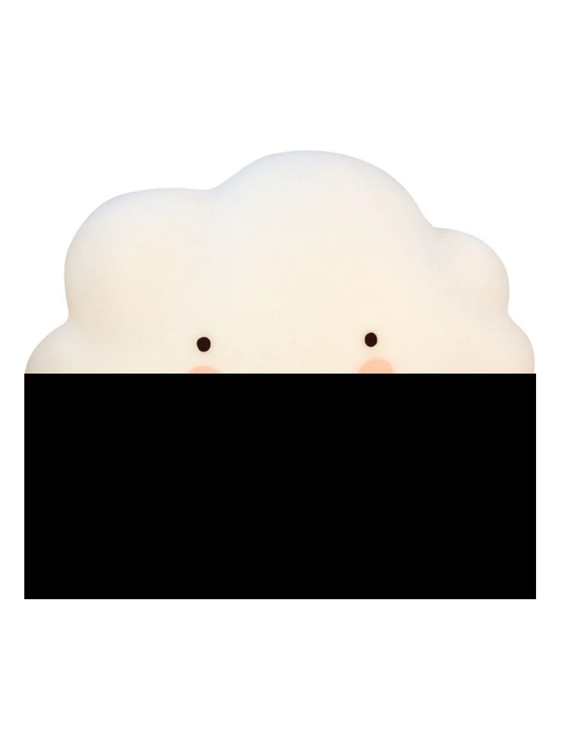 Petite veilleuse nuage blanc (16 cm) Blanc