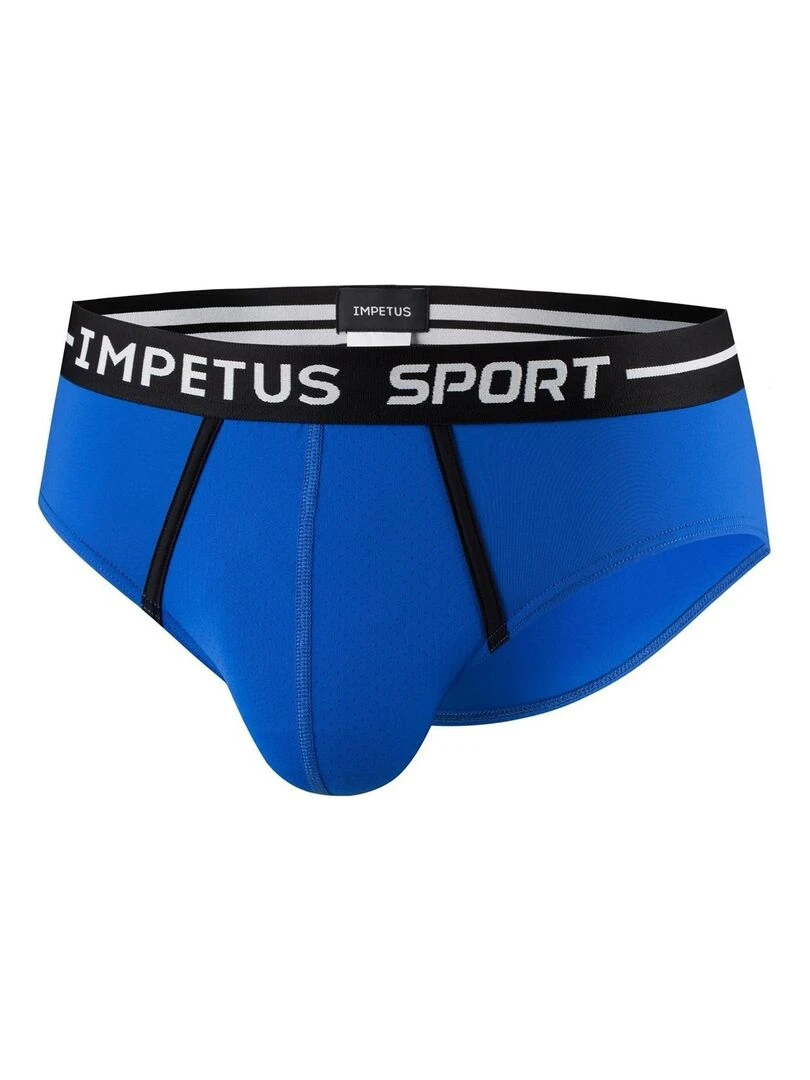 Slip sport anti transpiration Ergonomic   Bleu