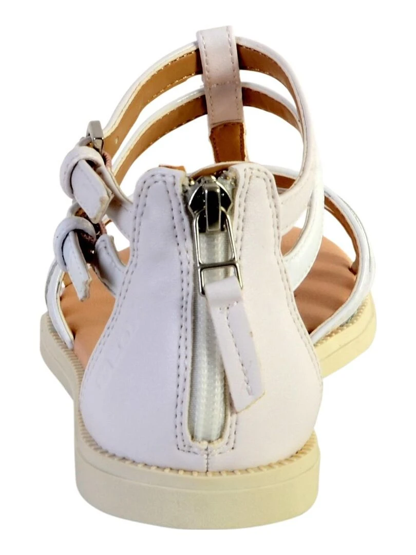 Manteau Long   Velours Beige Fausse Fourrure  ANOUSHKA   'LA FAUTE A VOLTAIRE'   Beige