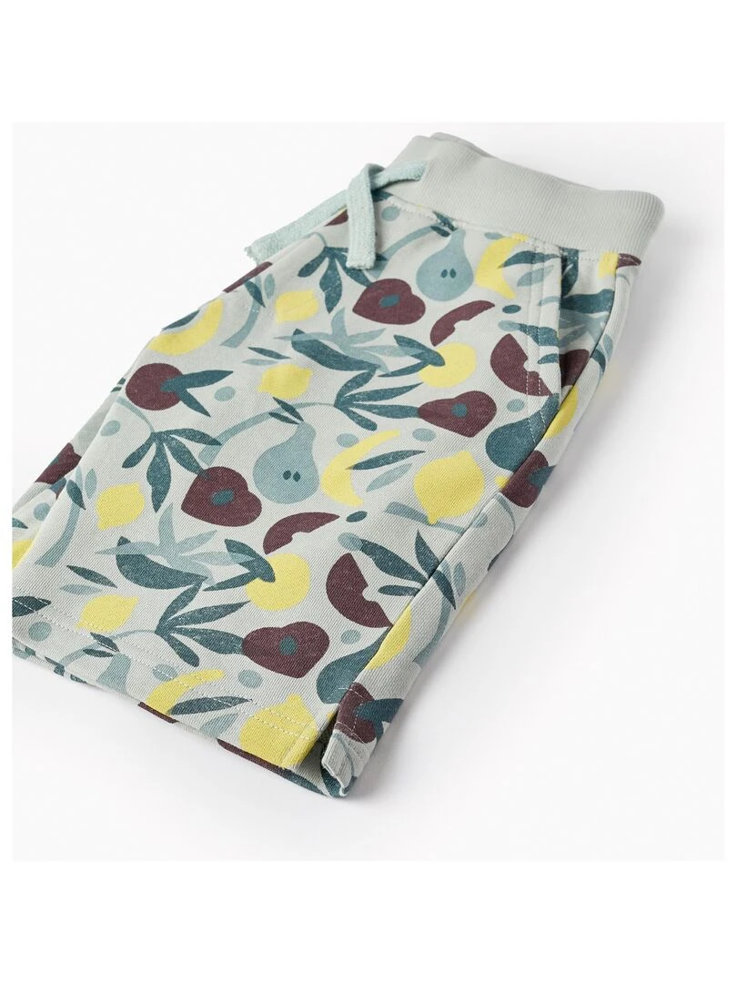 Shorts en coton pour garçon 'Fruits'  SICILIAN DAYS   Bleu clair
