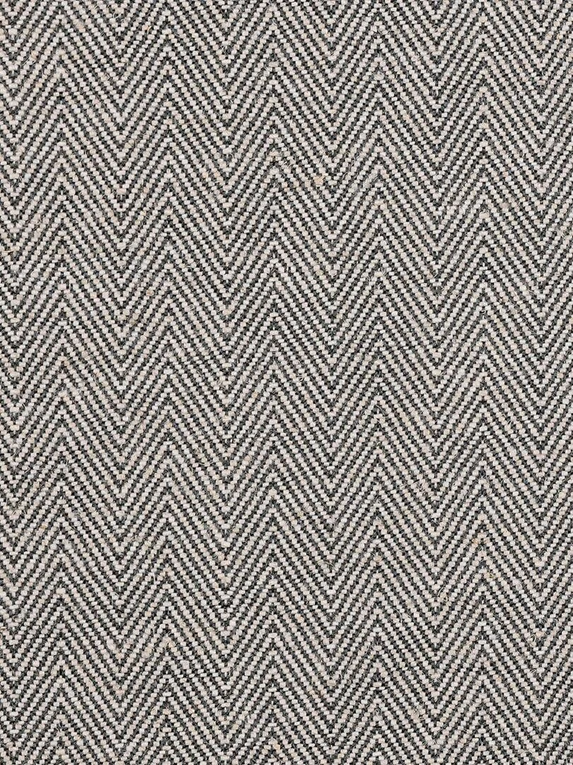 Coussin d'ameublement à chevrons Noir