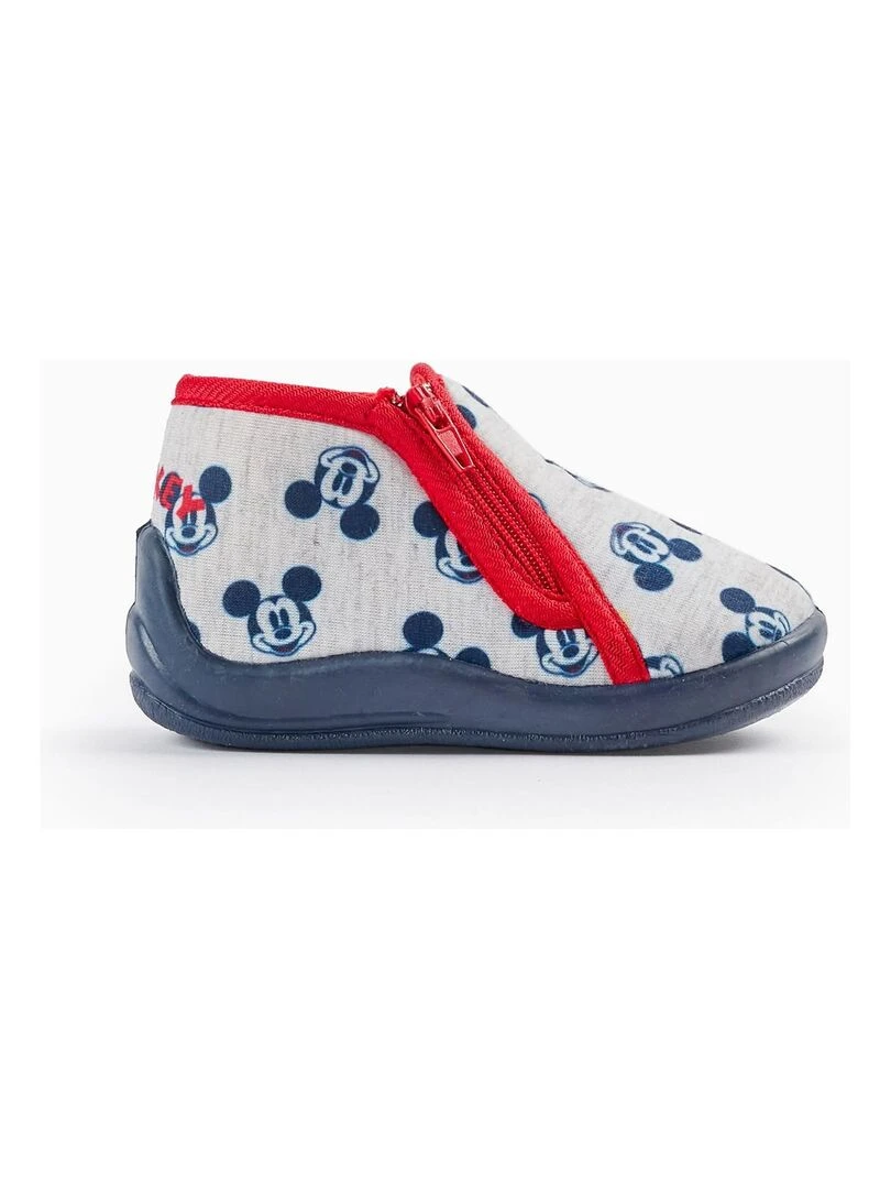 Chaussons pour Bébé Garçon 'Mickey' MICKEY Gris clair