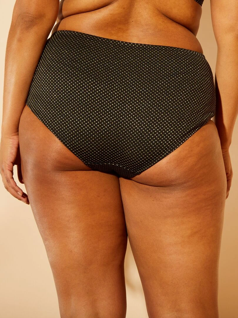 Culotte de bain fantaisie   noir