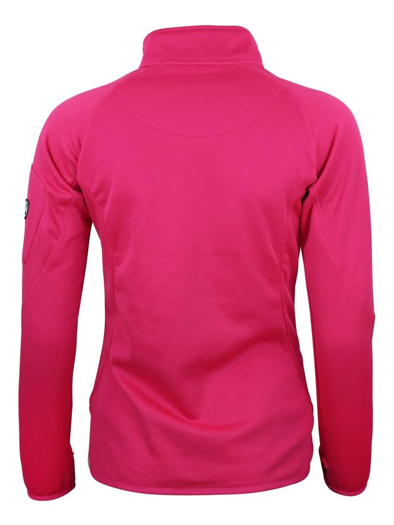 Blouson polarshell femme AMARO Rose fushia