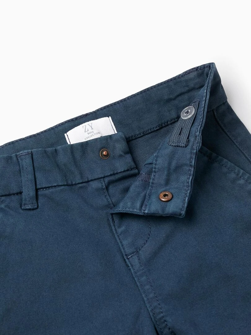 Shorts en sergé pour bébé garçon  PICASSO   Bleu foncé