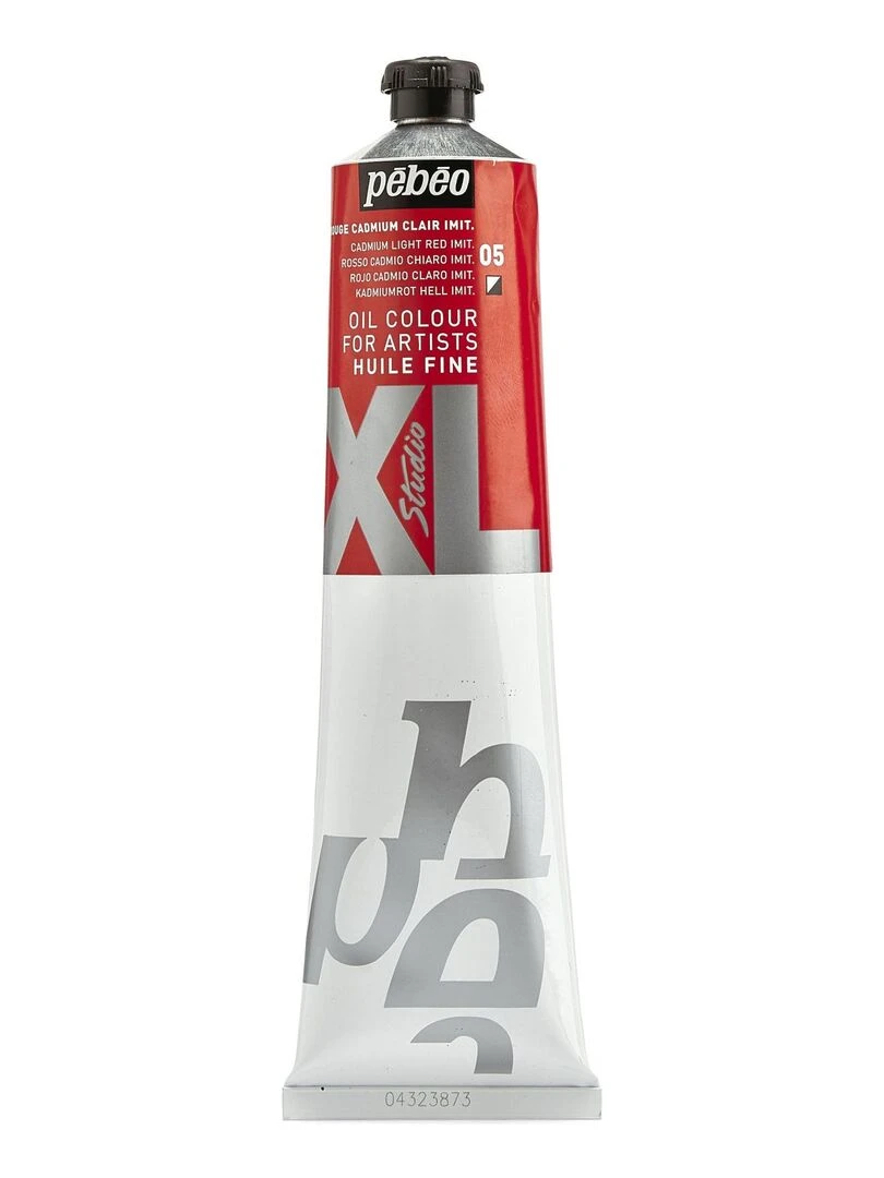 Peinture à l'huile fine XL Studio   Rouge de cadmium clair   200 ml   N/A