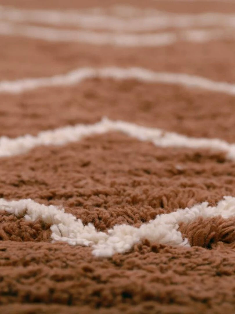 Tapis Rectangulaire Lässa Toffee (100 X 150 Cm)   Marron