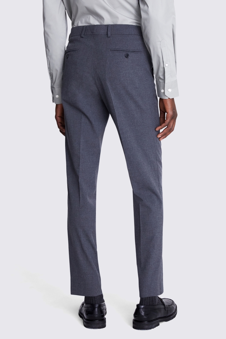Tailored Fit Grey Trousers Buy Online at Moss