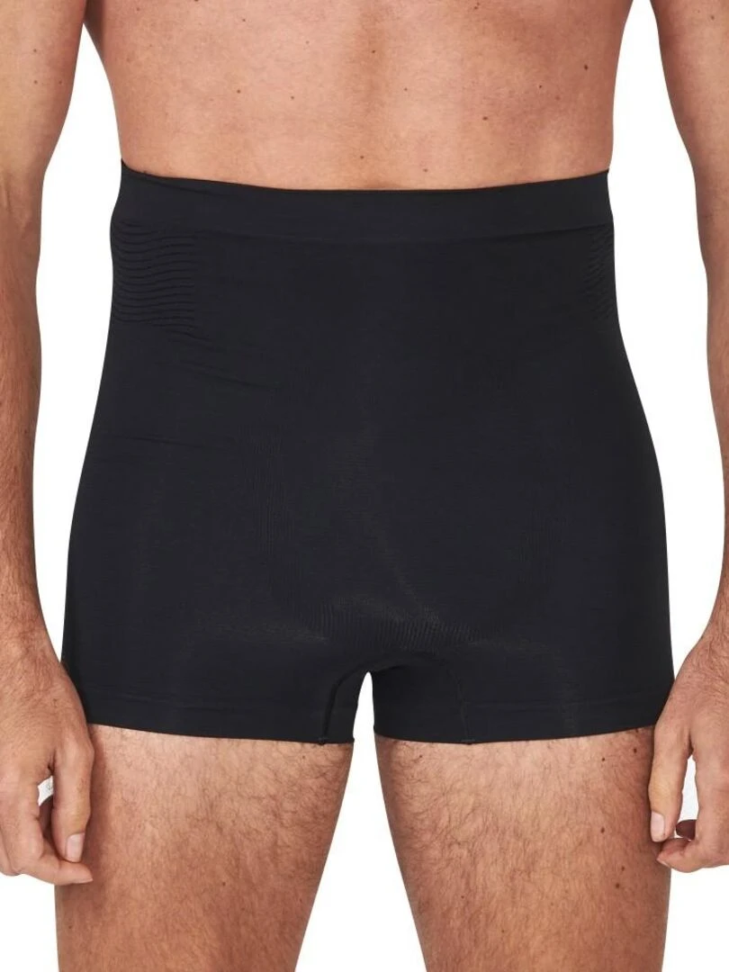 Boxer sculptant ventre plat So Slim Noir