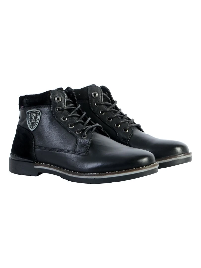 Bottine Cuir Redskins Accro   Noir