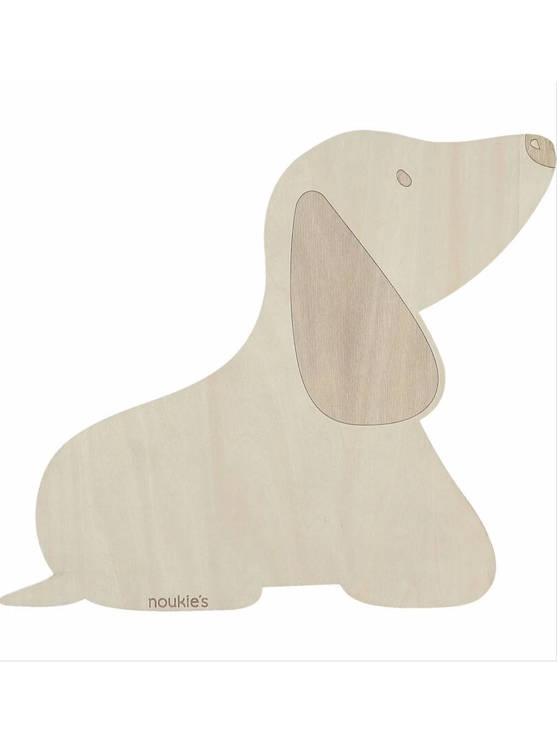 Lampe murale Marley en bois marron Beige