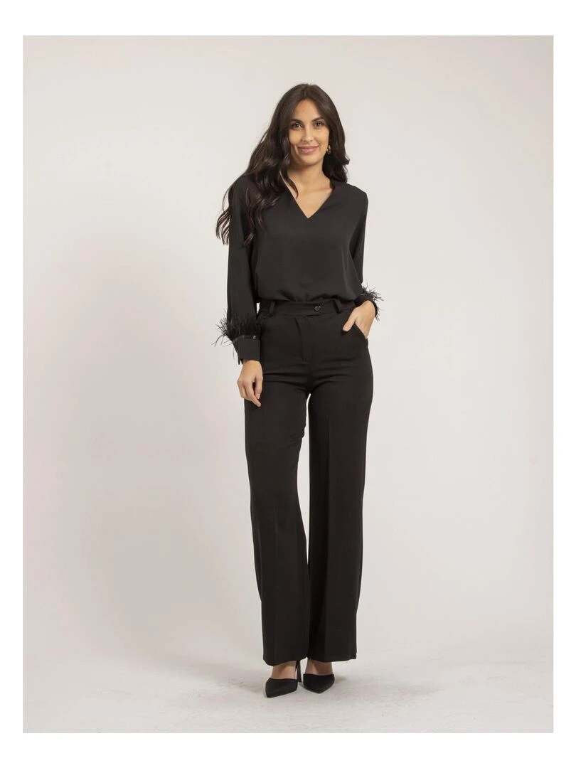 Blouse OMELINE   Noir