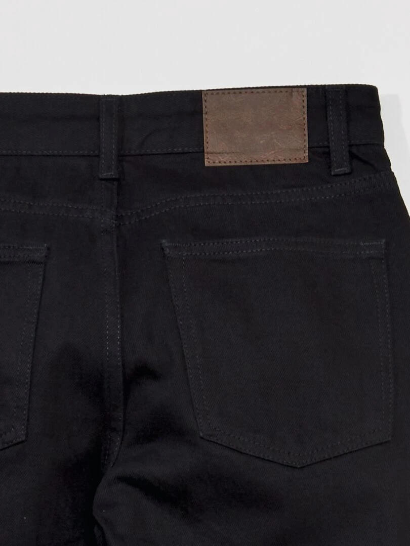 Jean droit   L34   Noir