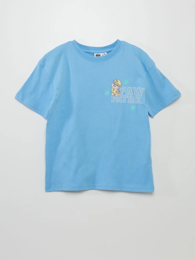 T shirt 'Pat Patrouille' Bleu clair