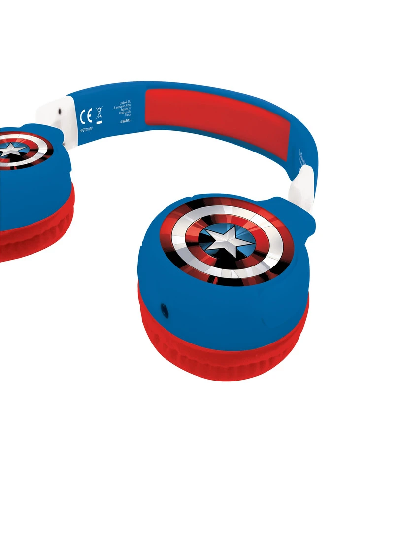 Casque 2 En 1 Bluetooth® Et Filaire Limitation De Son Design Avengers   N/A
