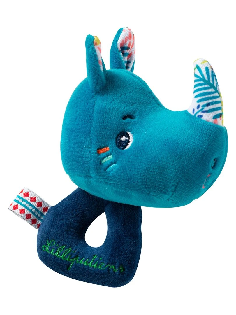 Hochet peluche Marius le rhinocéros N/A