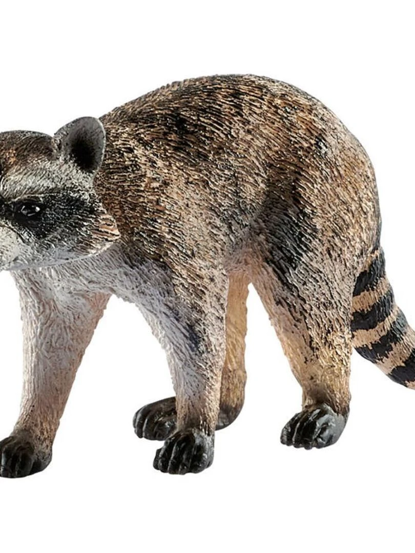 Puzzle 150 pièces avec 1 figurine Schleich : Wild Life : Avec les ratons laveurs N/A