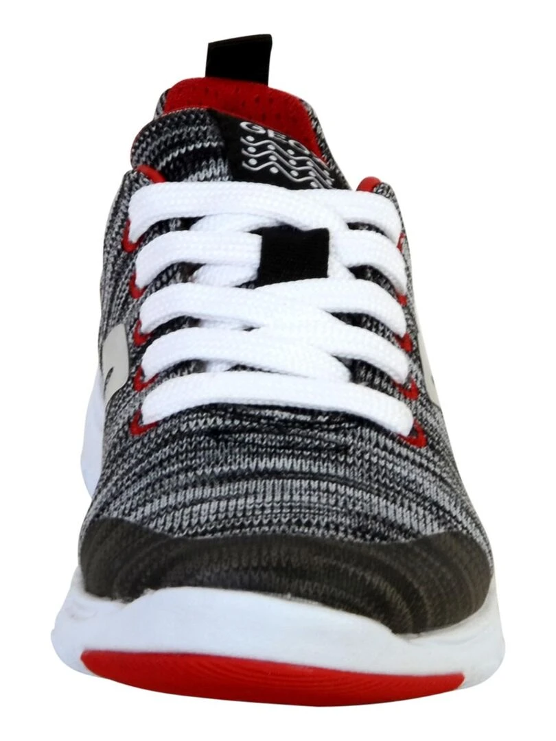 Basket Geox Enafant J Xunday B.L   Gris