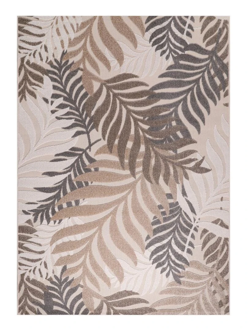 Tapis exterieur CHIMEK OEKO TEX® Ecru