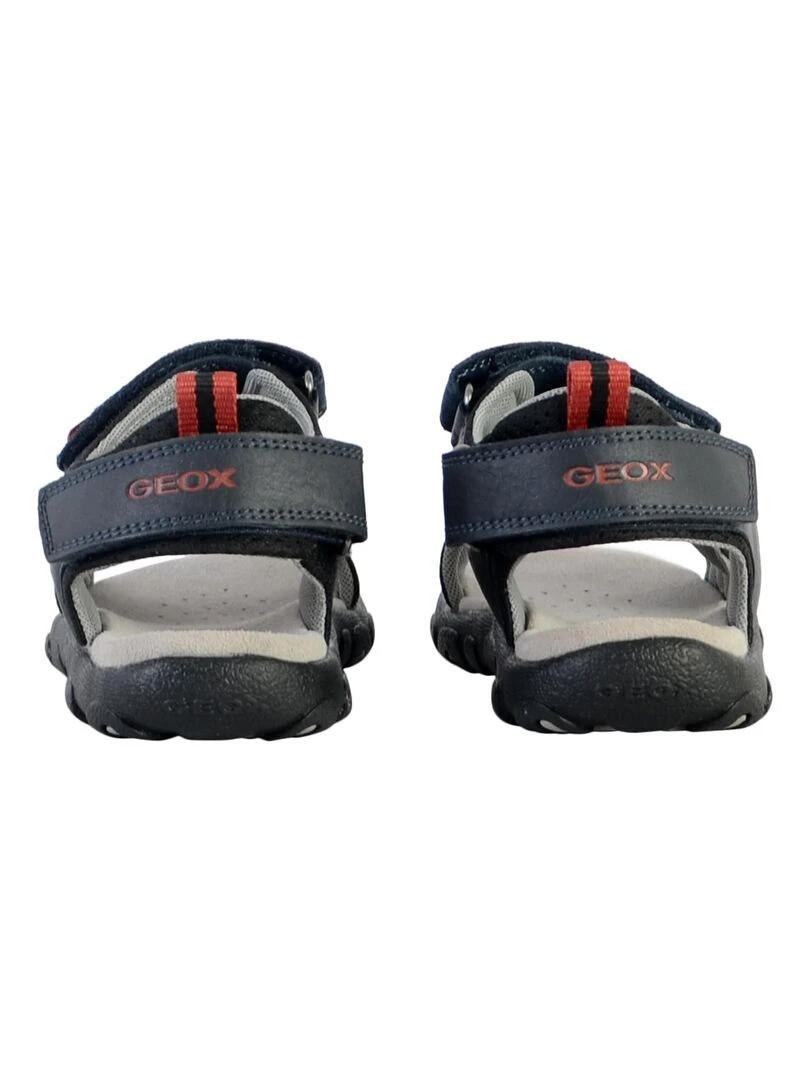 Sandale à Scratch Plate Geox Enfant Strada   Bleu marine