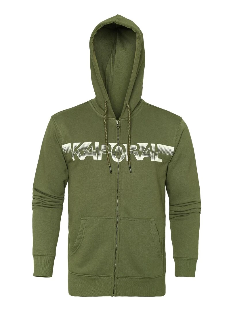 Sweat à Capuche Kaporal Barto Vert